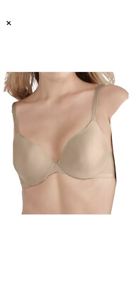 Vanity Fair Women Nearly Invisible Bra Size 38DD Style 75201 Beige NEW