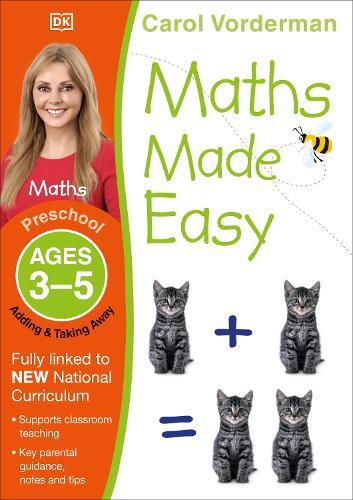 Carol Vorderman Maths Made Easy: Adding & Taking Away, Ages 3-5 (Pre (Tascabile)
