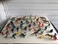 Dinosaurs Lot Of Mini Plastic Dinosaurs- Great Deal