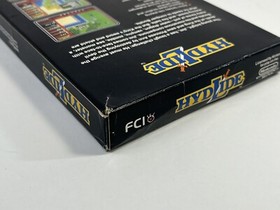 Hydlide NES Nintendo Game Cart Sleeve Styrofoam Box +Inserts & Registration Card