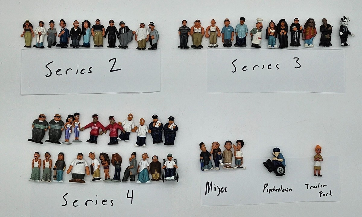 Rare And Vintage Series 2 3 and 4 HOMIES and MIJOS 50 Figures | eBay