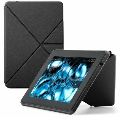 Amazon Kindle Fire HD Standing Polyurethane Origami Case (only fit 3rd genera...