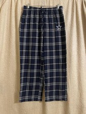 Dallas Cowboys Authentic Apparel Pajama Pants Mens M Blue 100 Cotton