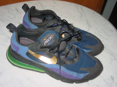 2019 Nike Air Max 270 React Heavy Metal AO4971-005 Running Shoes! Size 11