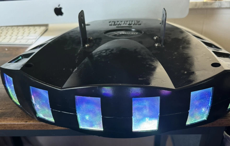 CHAUVET Derby X Black RGB LED Chase Beam Professional DJ Club Fixture - Image 2 of 4