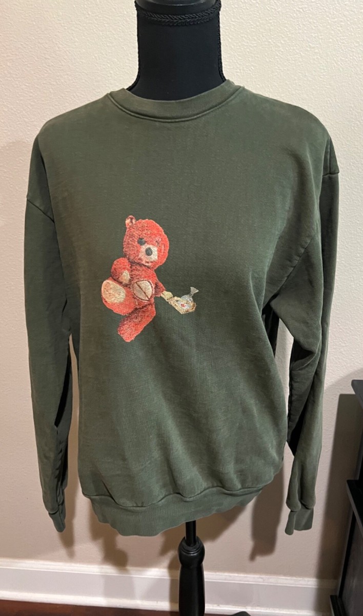 Travis Scott Astroworld Tour Crewneck Bear Sweatshirt Wish You