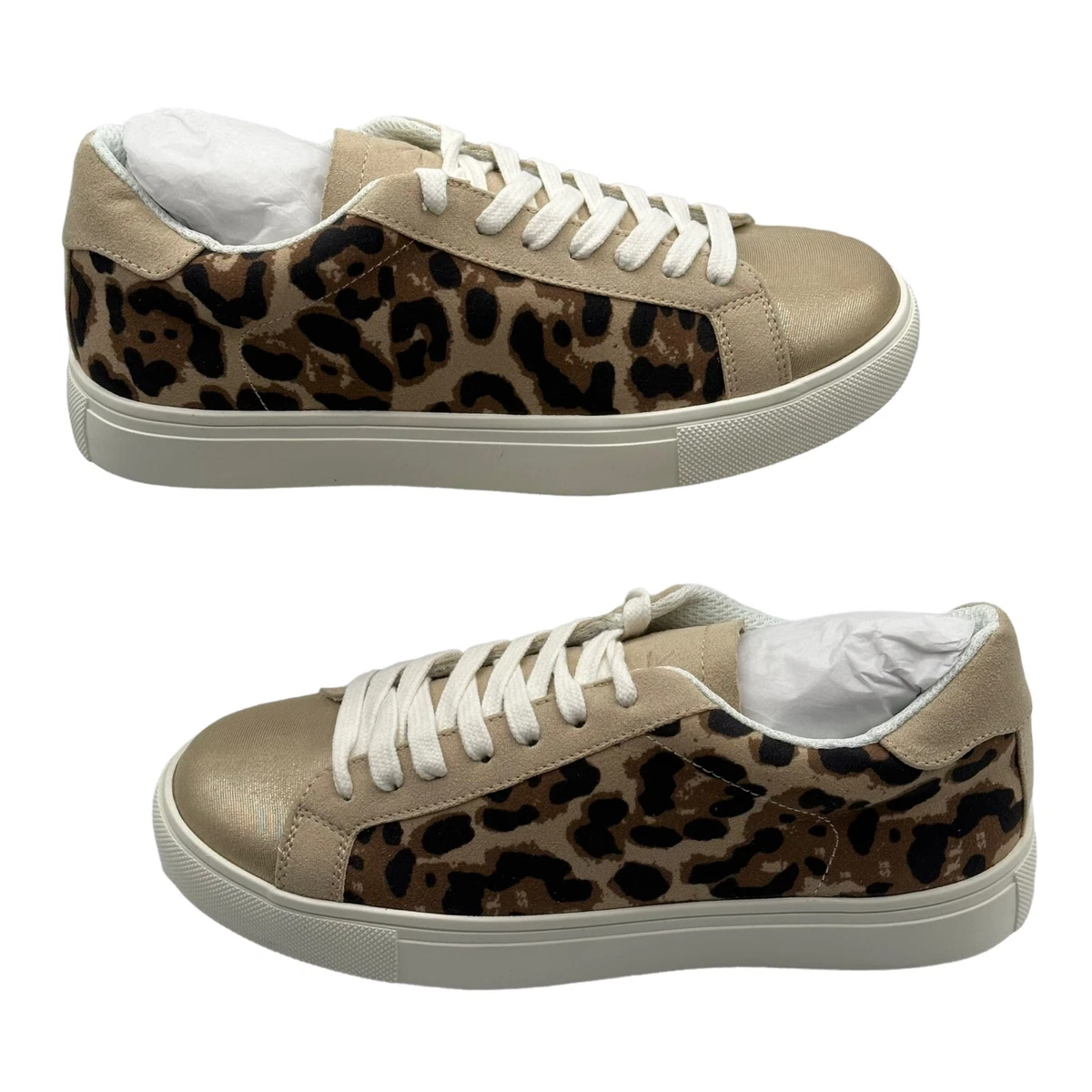 NWT Isaac Mizrahi Women Lace Up Fashion Sneakers Color Block US 5M