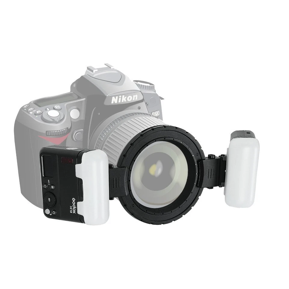 Godox MF12-K2 TTL Mini Flash Speedlite+X2T Trigger For Canon NIkon Sony Fuji - Image 2 of 4