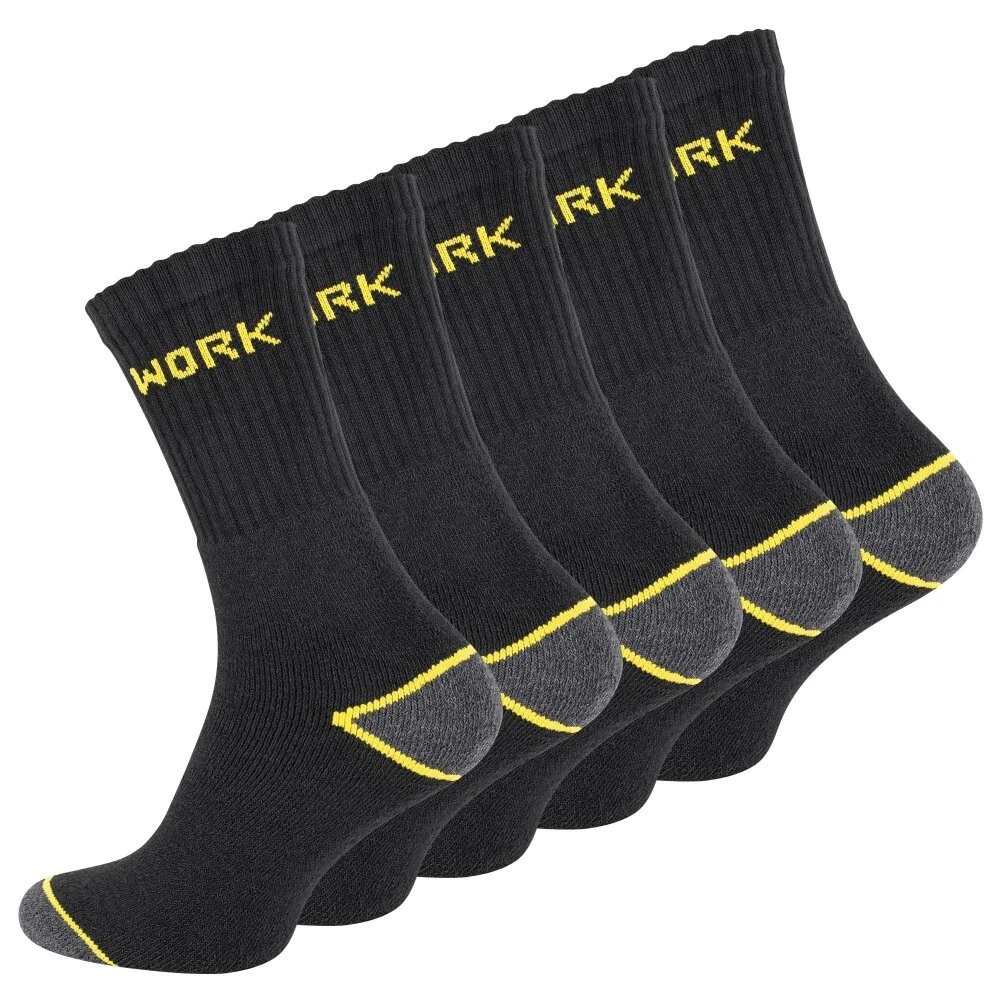 12 Paia Calzini Uomo Misto Cotone – Sportivi E Da Lavoro – Taglia Unica UK 6-11 – Fantasie Varie
