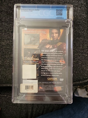 Onimusha 2: Samurai's Destiny Sony Playstation 2 CGC Graded 9.8 - Picture 2 of 4