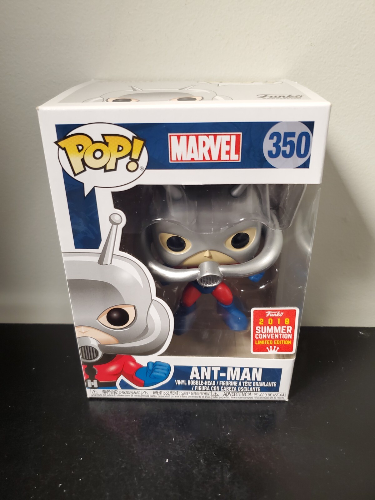 Funko Pop!: Ant-Man #350 (2018 Summer Convention Limited Edition)