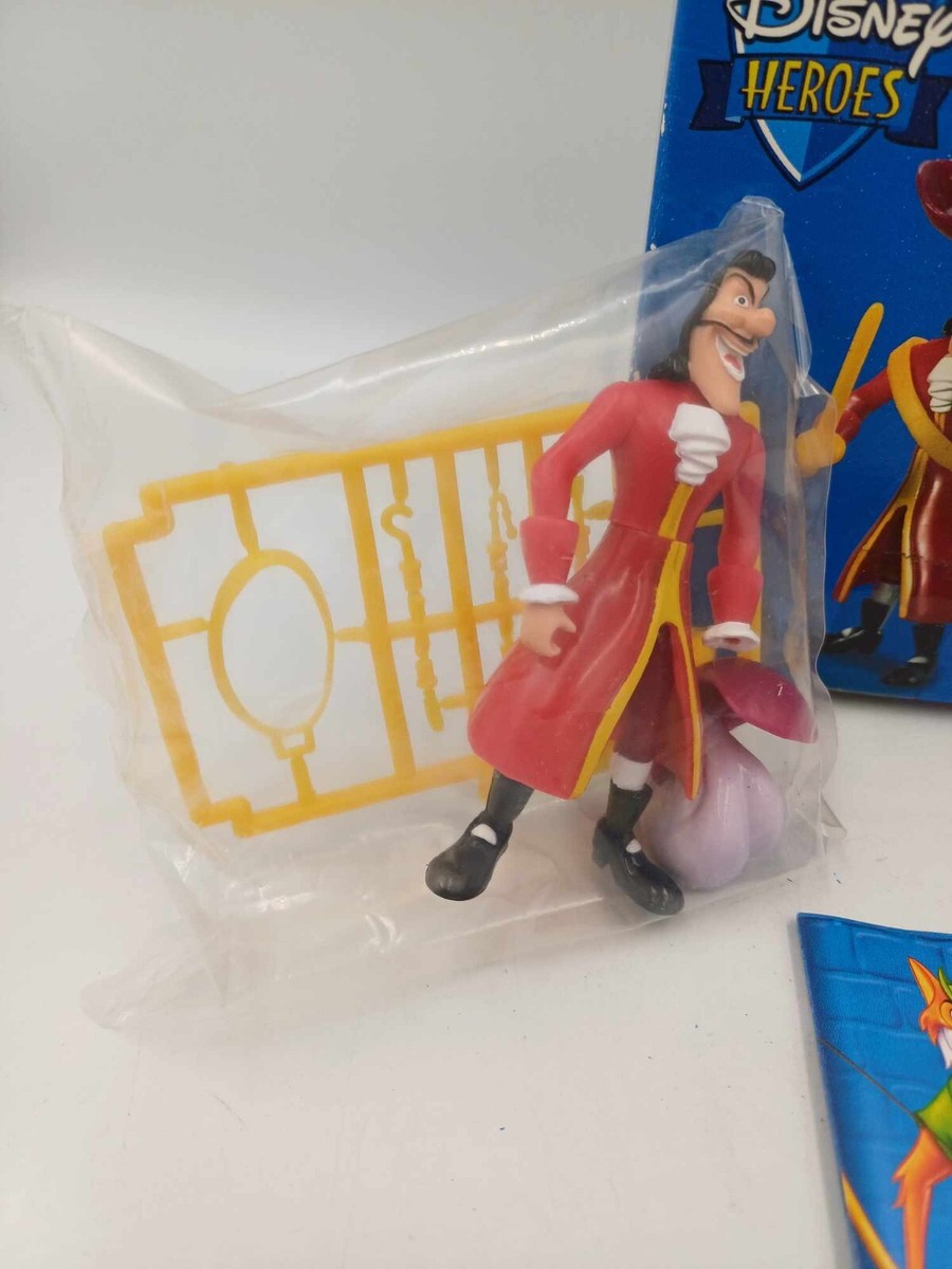 Disney Heroes Peter Pan Pirates Captain Hook Figure - Famosa HTF