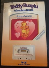 Vintage Teddy Ruxpin Adventure Series Book  Cassette Grubby's Romance 1985