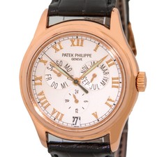 PATEK PHILIPPE 18K Rose Gold 37mm Spanish Annual Calendar 5035 R Box Warranty 2