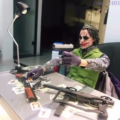 Figura Joker Heath Ledger 1/6 Estatua 30 cm Hecha a Mano Batman Caballero Oscuro Modelo SHF - Imagen 3 de 16