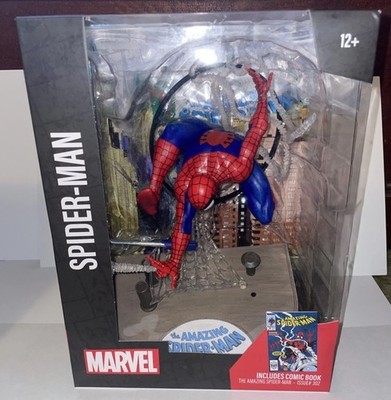 Marvel Spider-Man Action Figure McFarlane Toys 1:6th Comic Book 12'' Statue