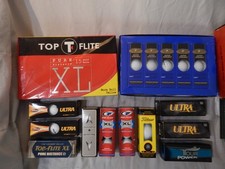 New Golf Balls Choose from Top Flite Titleist Wilson Maxfli Tour Power
