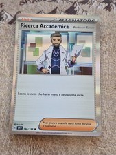 RICERCA ACCADEMICA 190/198 SCARLATTO E VIOLETTO RARA HOLO CARTA POKEMON NM