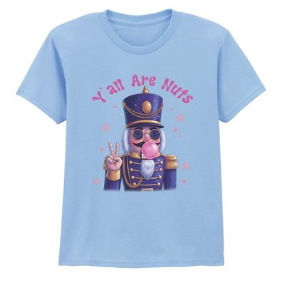 Yall Are Nuts Nussknacker Weihnachten Feiertage Kinder T-Shirt lustig Cartoon Tee
