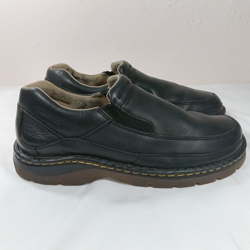 Doc Martens Black Slip-Ons Men Size 9 UK 8 EU 42 Ladies 10 Orson - Picture 6 of 10