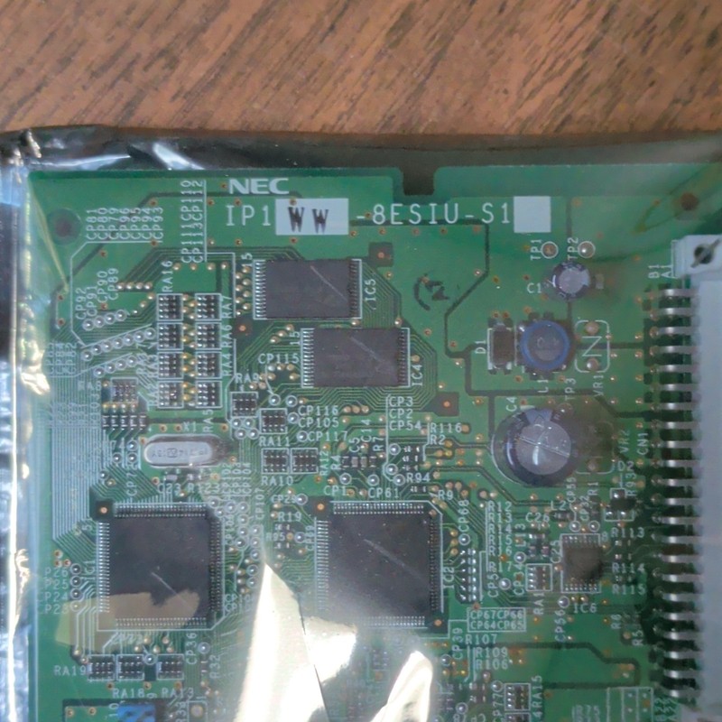 NEC IP1WW-8ESIU-S1 PBX System Board for Phone Switching Systems