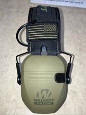 Walkers GWP-RSEMPAT Razor Patriot Ear Muffs - Black