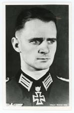 Major Walter Mix - Vintage WWII Era Picture Postcard