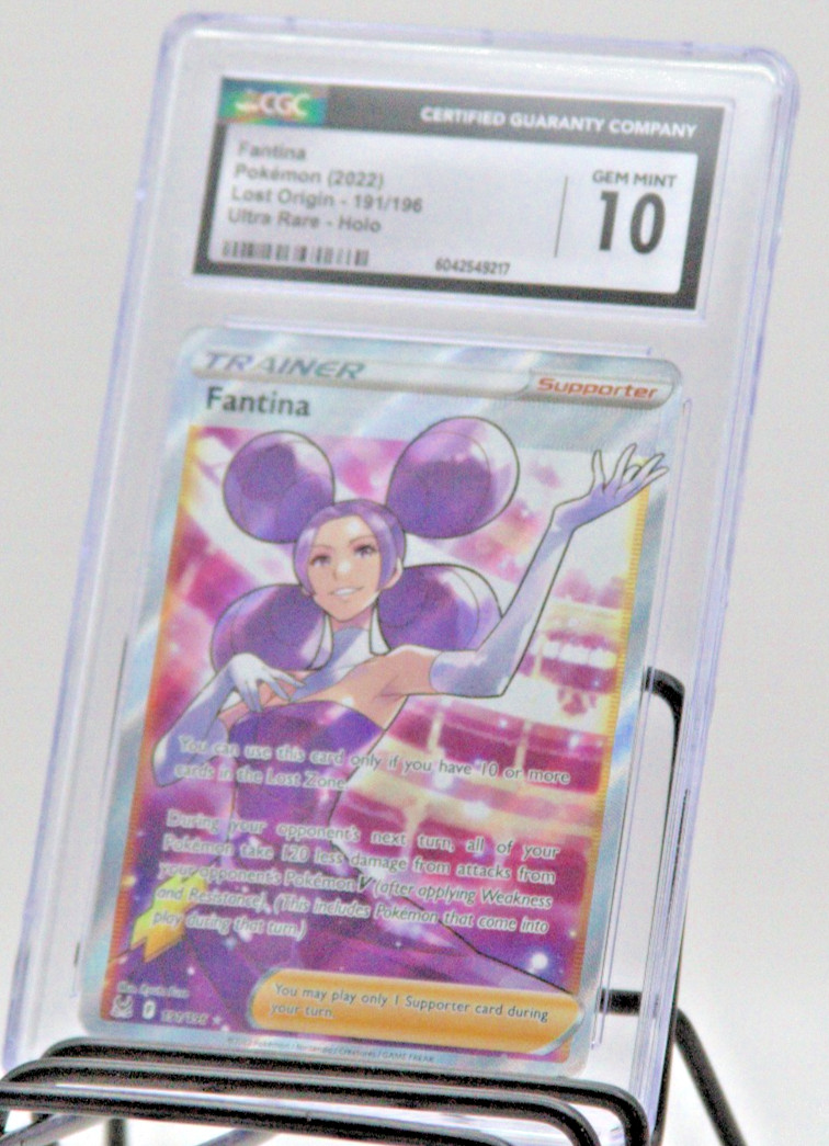 Fantina (Full Art) 191/196 Swsh11: Lost Origin Holo CGC Graded Gem Mint 10
