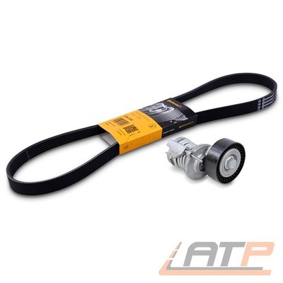 KEILRIPPENRIEMEN + RIEMENSPANNER FÜR AUDI A3 A4 SEAT SKODA OCTAVIA 1.4 - 2.0 TDI