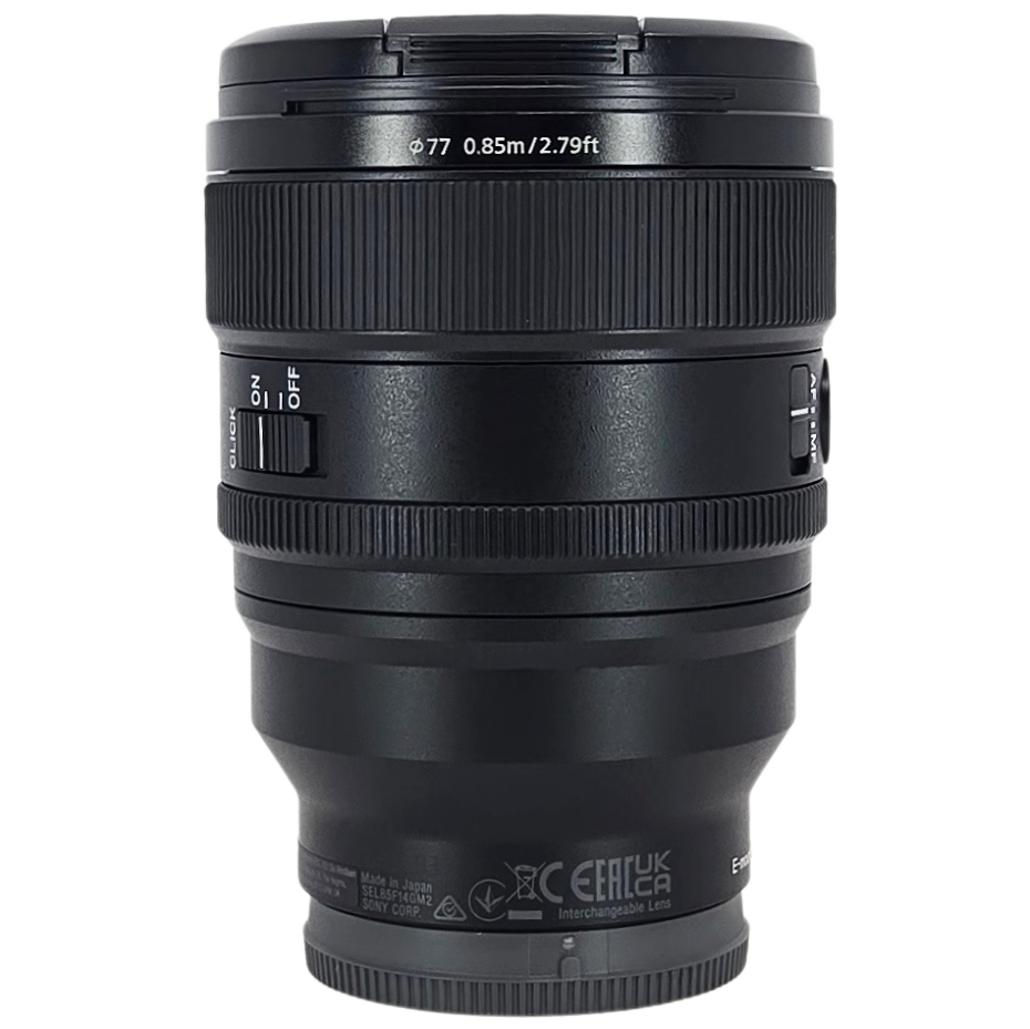 Sony FE 85mm f/1.4 GM II G Master Lens – Full Frame Sony E-Mount