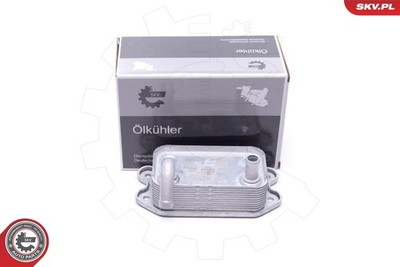 Front ESEN SKV 31SKV227 Oil Cooler, Engine Oil for Volvo