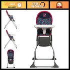 Foldable Baby High Chair - Lightweight, Compact Design, Easy to Store, Floral Pa