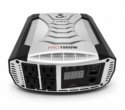 Cobra PRO 1500W Modified Sine Wave Power Inverter 12V 120V