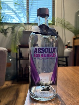 Absolut Los Angeles Vodka Glass Bottle, Acai Acerola Pomegranate Blueberry