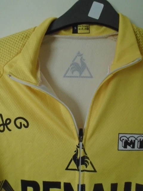 Le Coq Sportif Renault Gitane Campagnolo Cycling Jersey Small Shirt - Image 2 of 4