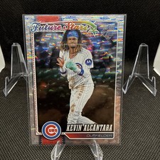 2026 Topps Series Two Rookie Card Crackle Foil Board Kevin Alcántara #374. rookie card picture