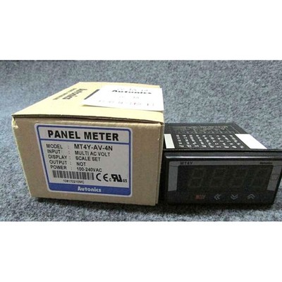 New One Autonics MT4Y-AV-4N Panel Meter MT4YAV4N   #iw