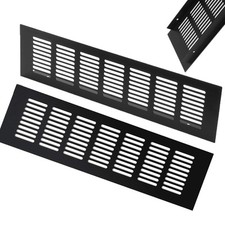 2 Pezzi Griglia Aerazione Rettangolare, Griglia Di Ventilazione Alluminio