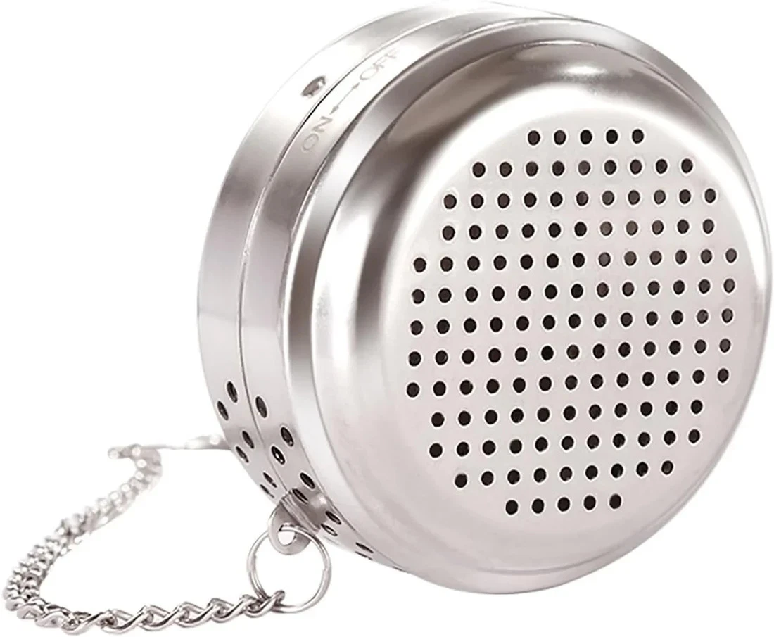 Premium 304 Stainless Steel Tea Infuser – Loose Leaf Tea Steeper w/ Long Chain
Opens in a new window