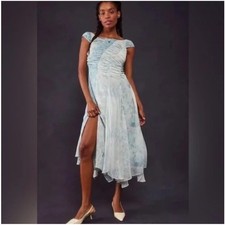 Free People Heart To Heart Flowy Midi Dress NWT size 4