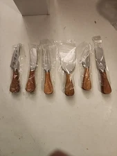 Cheese Knife Set 6 Pieces  Cheese Knives Only New Open Box Free Ship