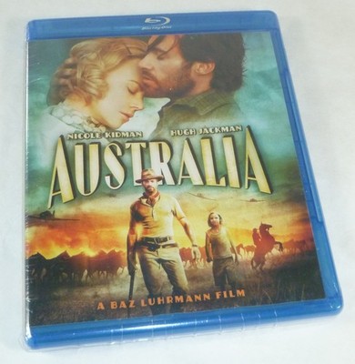 Australia A Baz Luhrmann Film New Blu-ray - Nicole Kidman / Hugh Jackman