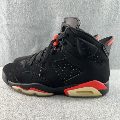 Nike Air Jordan 6 Retro Mid Black Infrared Größe 11,5 2019 384664-060