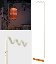 IKEA SOLVINDEN Lampenständer für solarbetriebene Lampen orange beige NEU