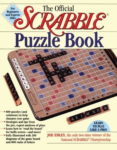 The Official Scrabble Puzzle Book,Joe Edley