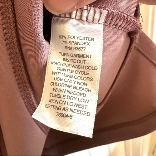 Liz Claiborne mauve long sleeve top women XL - Picture 6 of 9