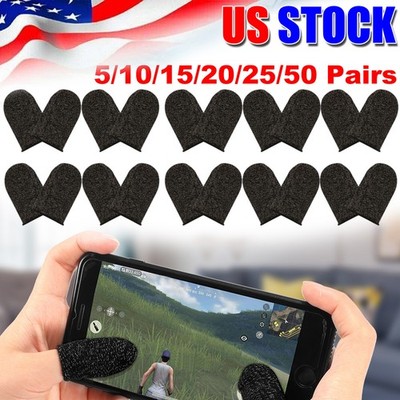 Pro Screen Finger Sleeves for Gaming Thumb Sleeve Mobile Phone Game Finger Cover