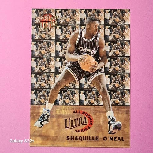 1992-93 FLEER ULTRA SHAQUILLE O'NEAL RC #7 OF 10 ALL ROOKIE SERIES MAGIC LAKERS