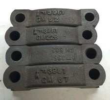 Set Of 4 Gm 2.65 Journal 350 327 Chevy 2 Bolt Main Cap V-8 3743951 Standard