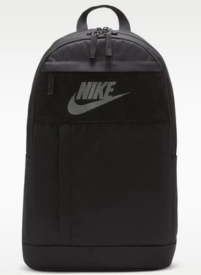 Nike 21L Backpack Black-Grey Futura Logo School/Work/Gym FREE SHIPPING